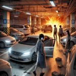 지하주차장 전기차폭발 화재피해 발생