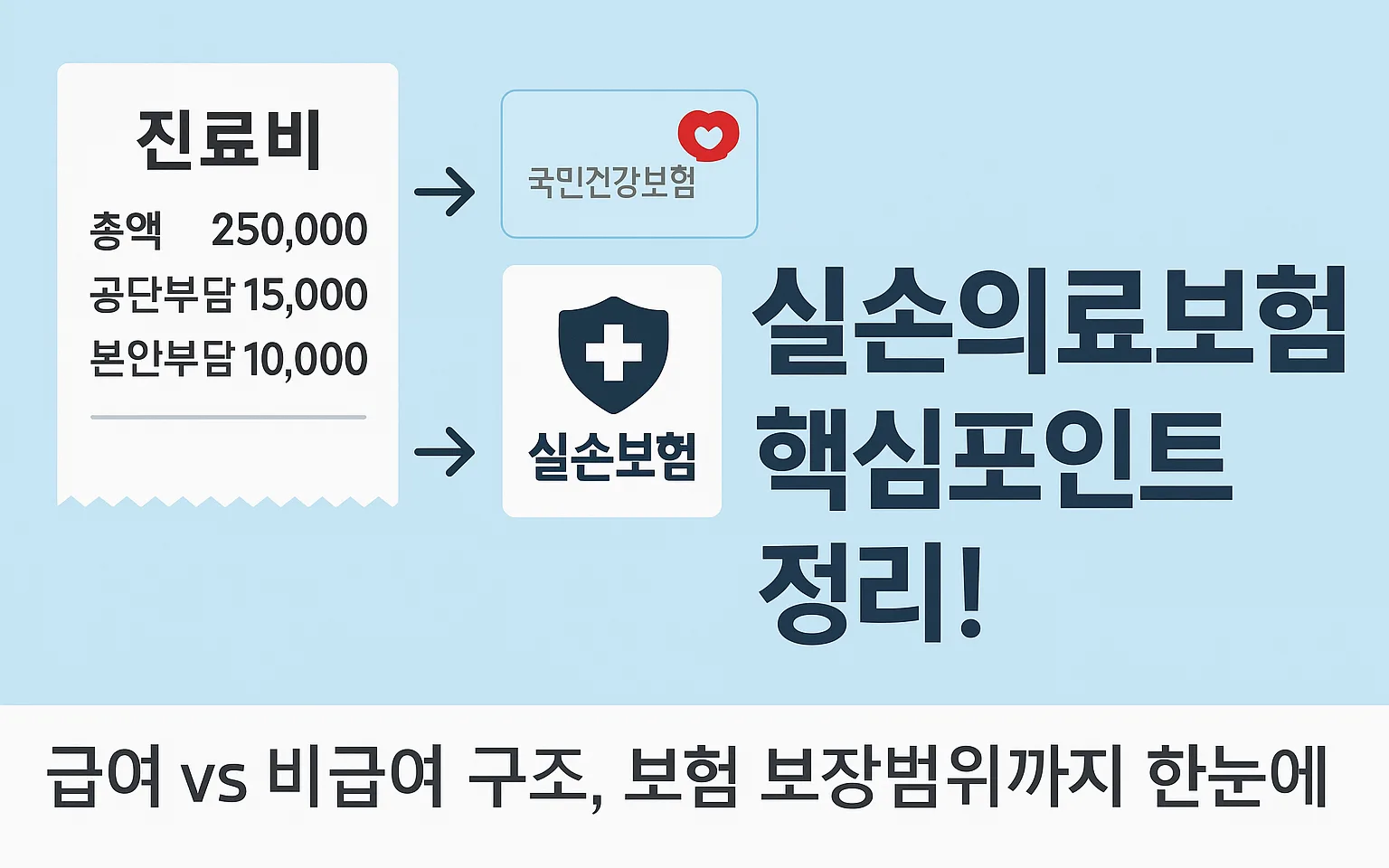 실손의료보험 핵심포인트 정리