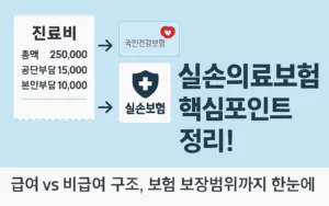 실손의료보험 핵심포인트 정리