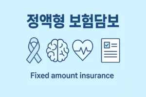정액형 보험담보