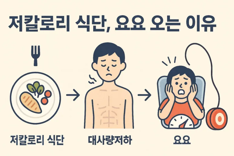 저칼로리 다이어트 요요 오는 이유